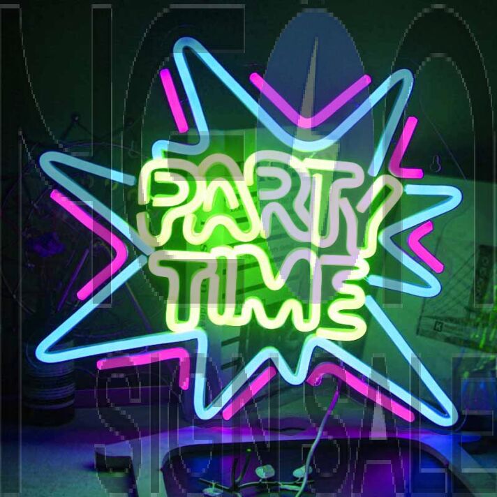 Lively PARTY TIME Neon Sign