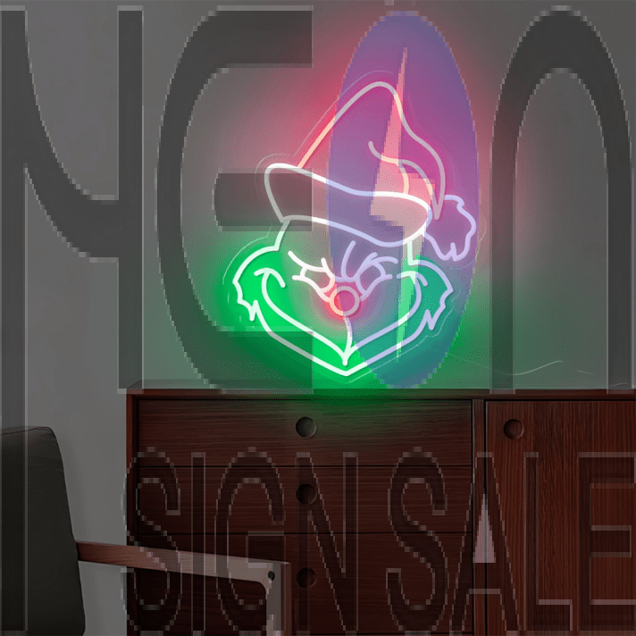 Christmas Santa Claus Neon Sign