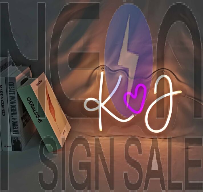 Customize He Loves Her Name Neon Sign