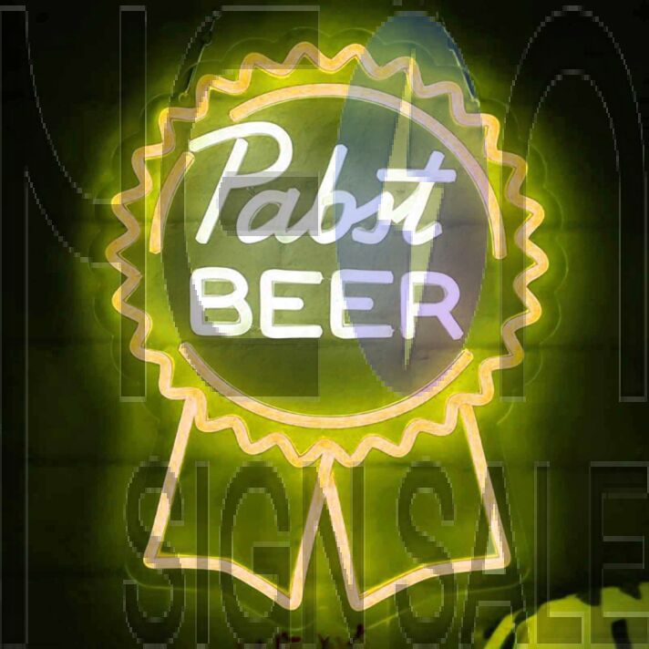 Pabst Beer Blue Ribbon LED Sign