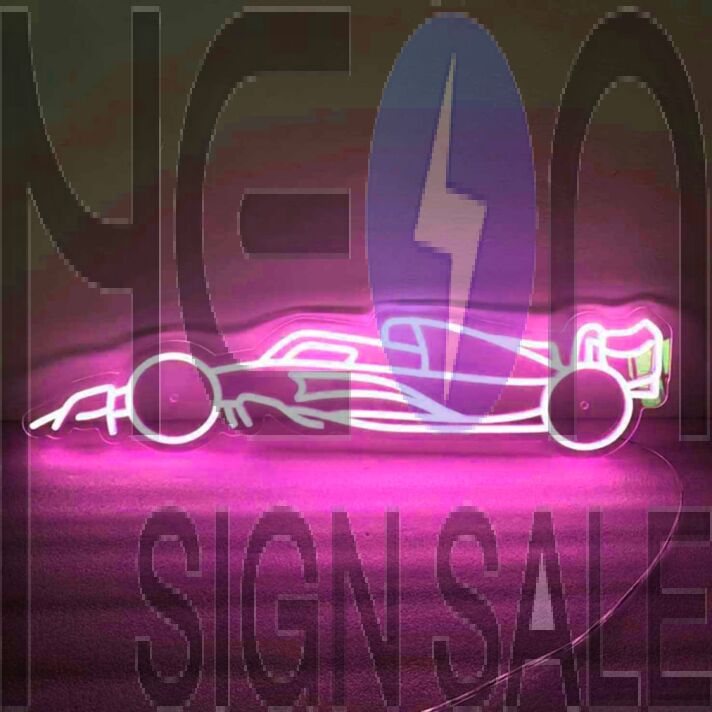 Cool Racing Competition Neon Sign