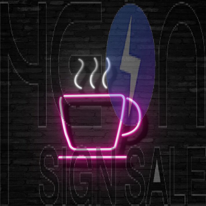 Coffee Neon Sign for Cafes and Coffee Shops