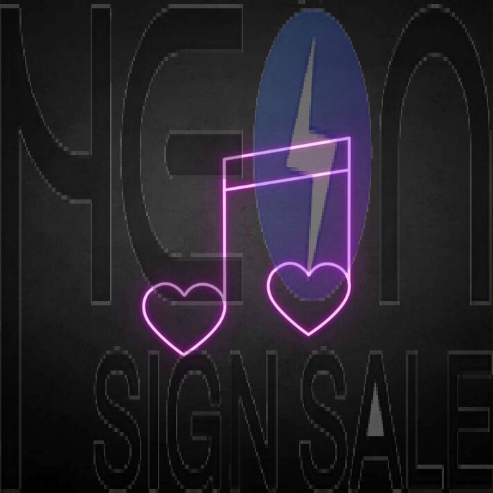 'Love Music' Neon Sign
