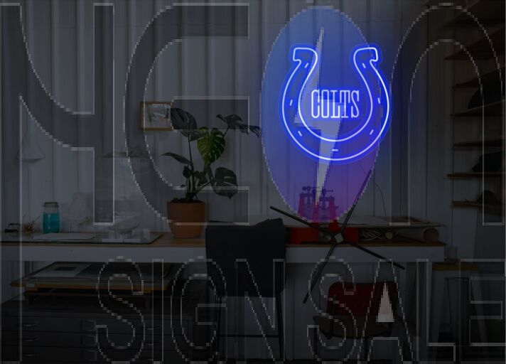 COLTS Neon Sign for Sports Fans