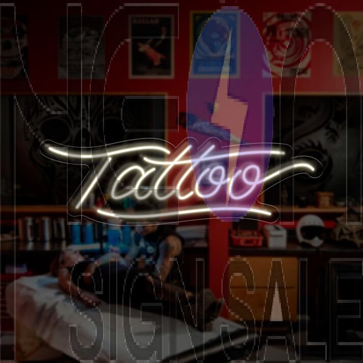 Tattoo Neon Sign for Tattoo Studios