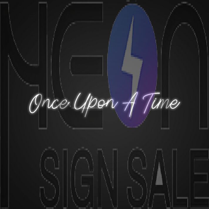 Once Upon A Time Neon Sign for Fairytale and Nostalgic Decor
