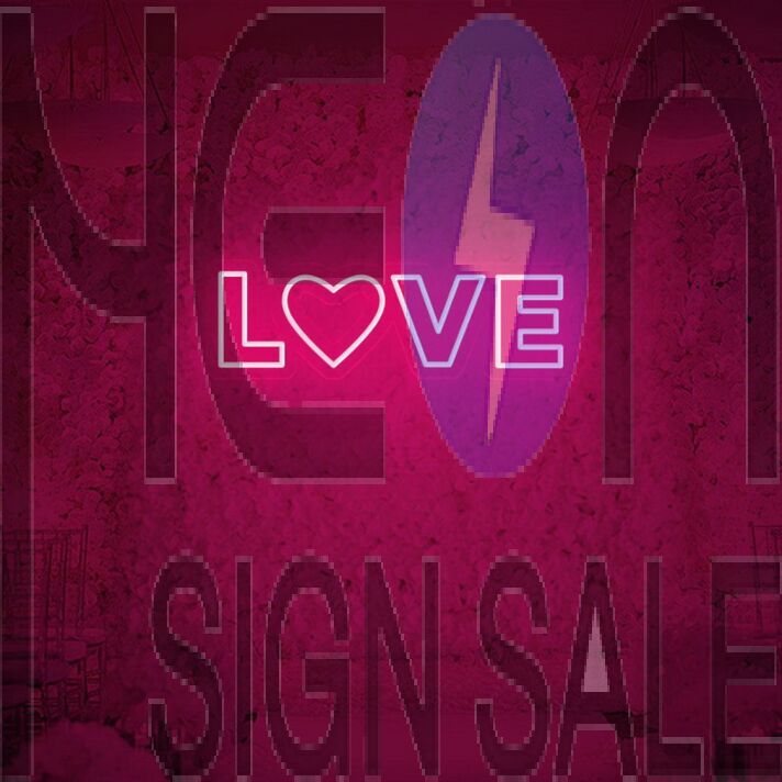 Love Neon Sign for romantic and loving decor