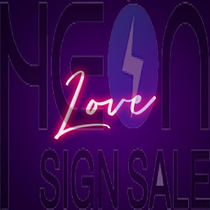 Love Neon Sign for Romantic Settings