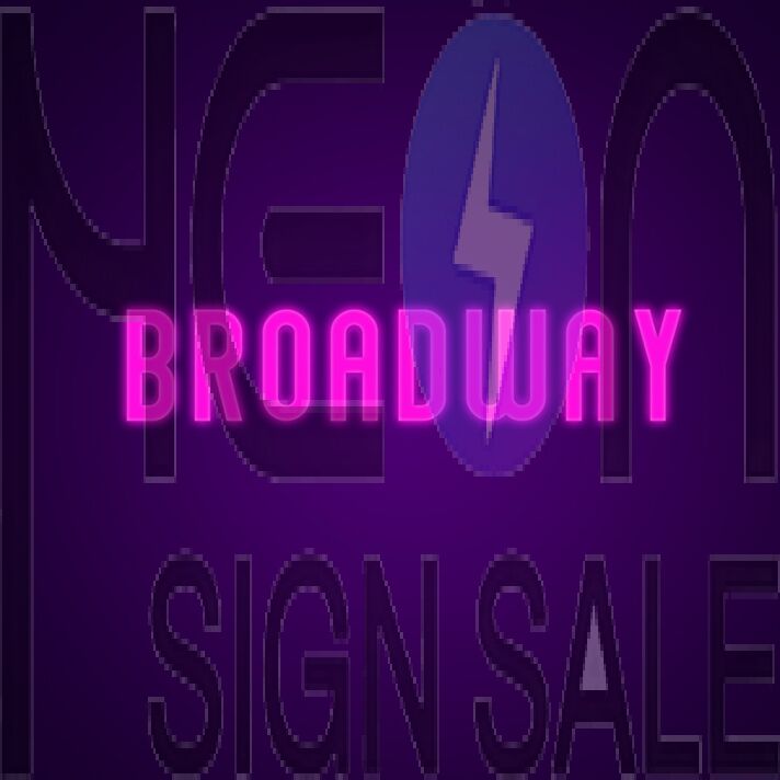 Broadway Neon Sign for Theater Lovers