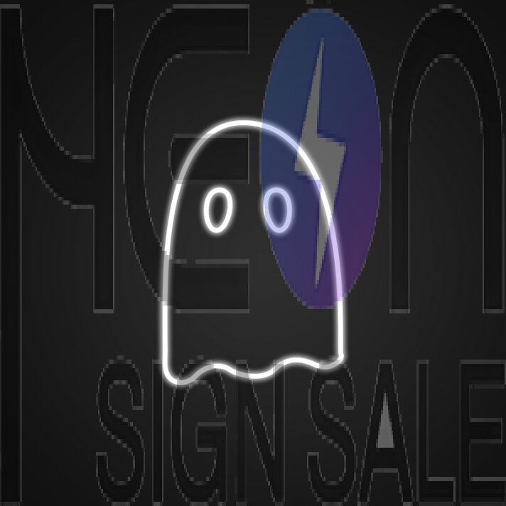 Ghost Neon Sign Add a spooky touch to your Halloween decor