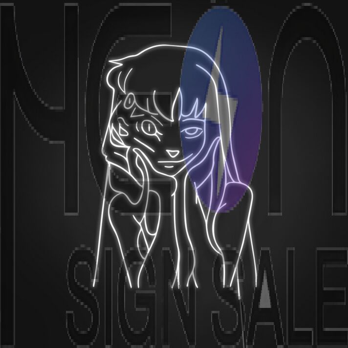 Tomie Kawakami Neon Sign Ideal for anime fans