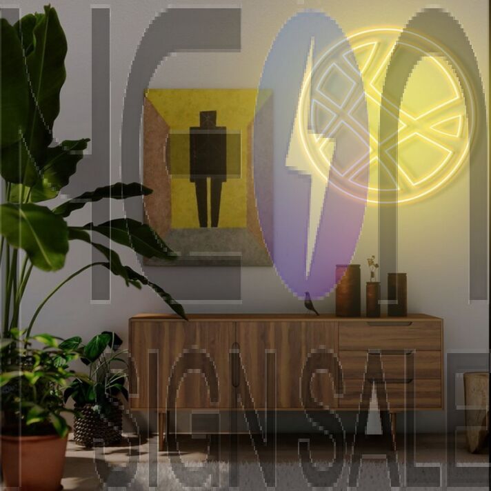 Superhero Doctor Neon Sign Great for comic book lovers