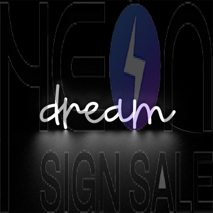 Brighten Your Space: Dream LED Light LED Neon Sign for Home, Office, Stores, Bars, Weddings, and Parties.