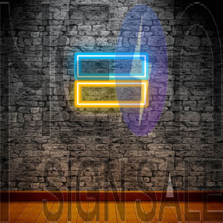 Showcase Patriotic Elegance in Your Home, Office, or Event with the Flag Of Ukraine LED Neon Sign.