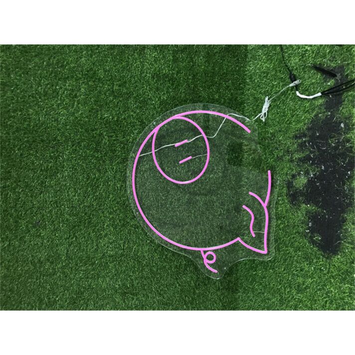 Brighten Up Your Space: Cute Pig For Home LED Neon Sign Ideal for Kids' Rooms, Play Areas, and Birthday Celebrations