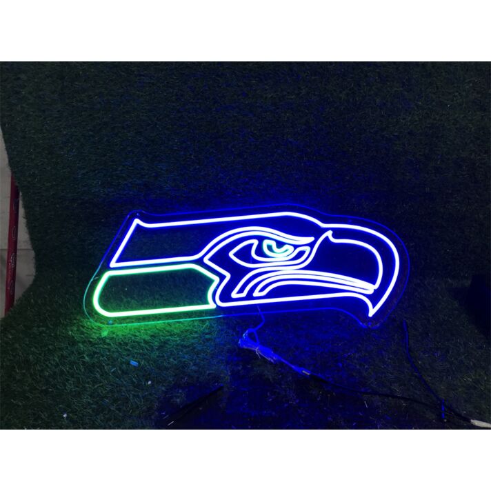 Elevate Your Business, Bar, or Office Ambiance with the Eagle Logo Business Sign LED Neon Sign.