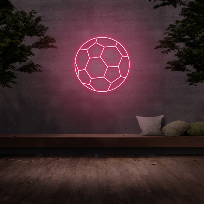 Football Neon Sign