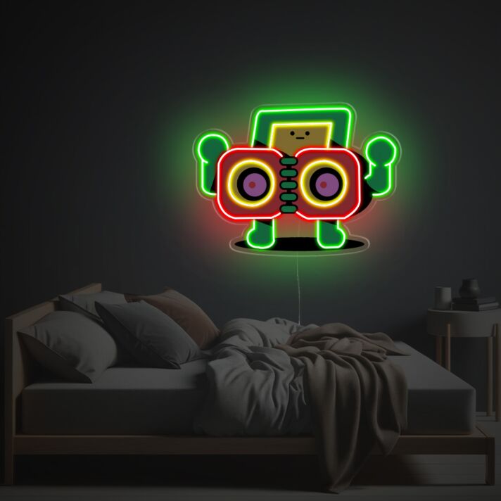 Brighten Your Office, Store, or Bar Ambiance with the Notebook Guy LED Neon Acrylic Artwork.