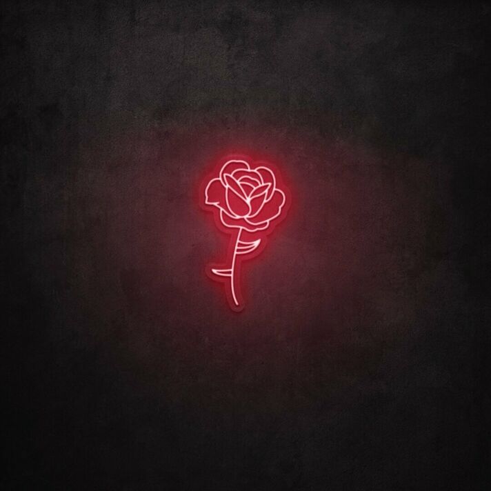 Rose LED Neon Sign