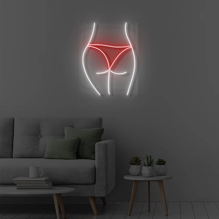 Red Panties LED Sign