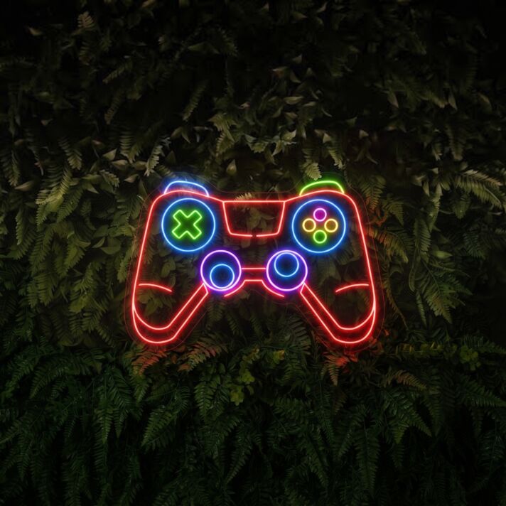 Room Bedroom Bar Decor Game Controller Led Neon Sign Light Game Room Sign