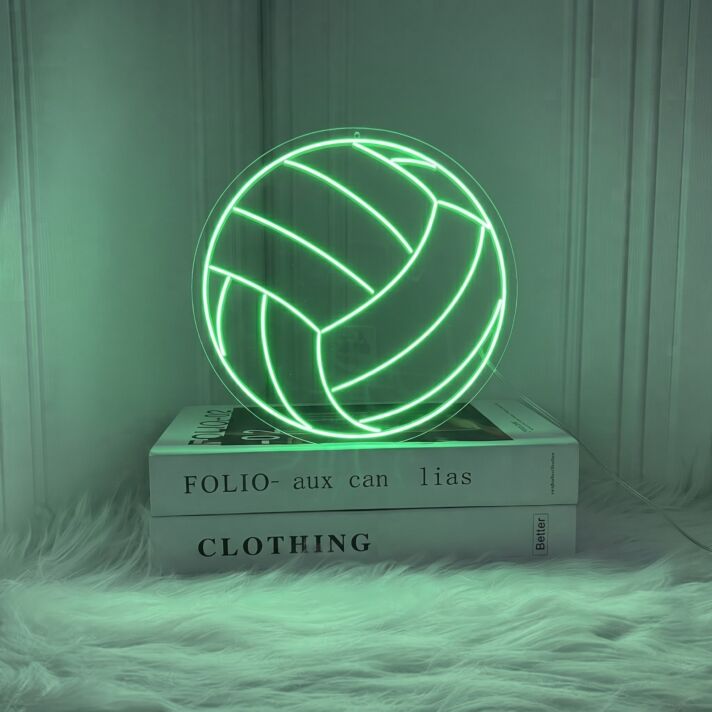 Volleyball Led Neon Sign Christmas Sport Club Decor