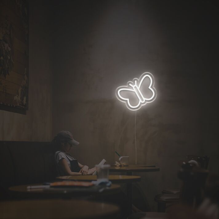 Small Butterfly LED Neon Sign
