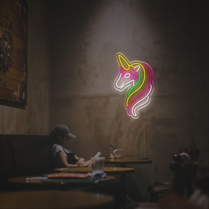 Colorful Unnico LED Neon Sign