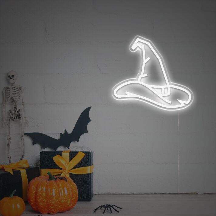 Wizard Hat LED Neon Sign