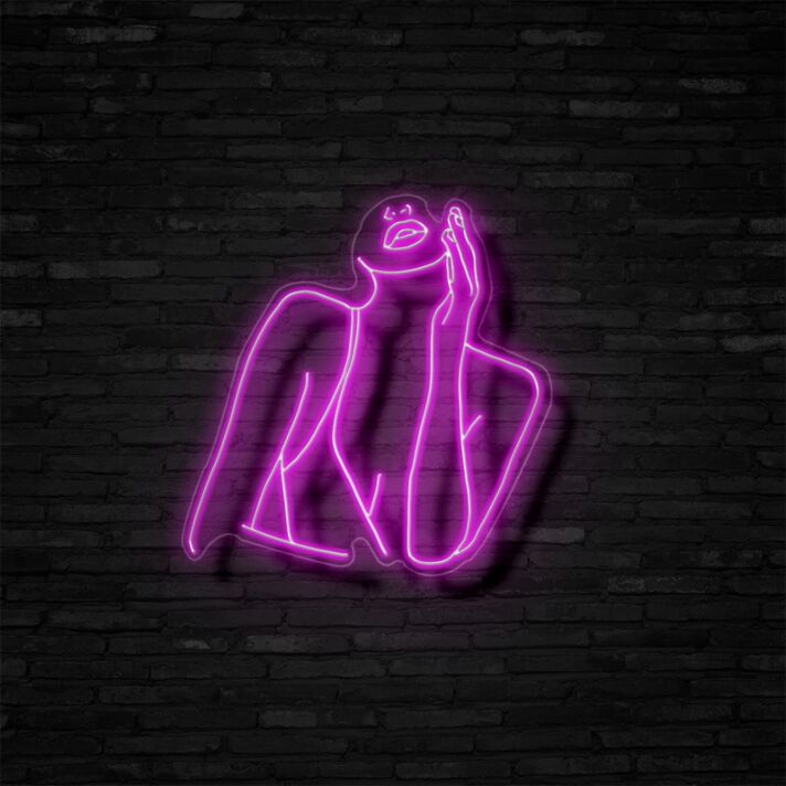 Hold Face Neon Sign