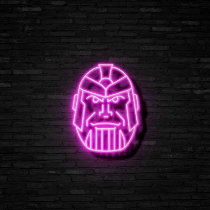 Thanos Neon Sign