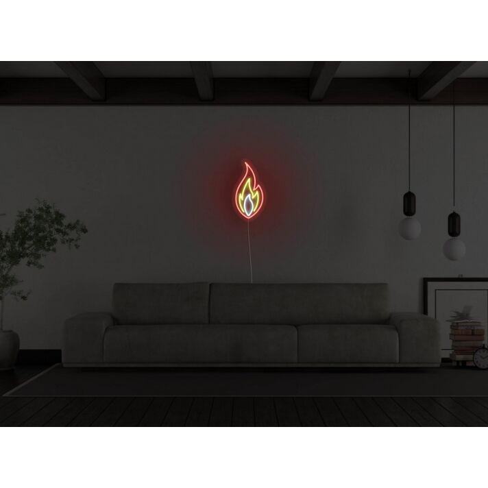 Flame Neon Sign