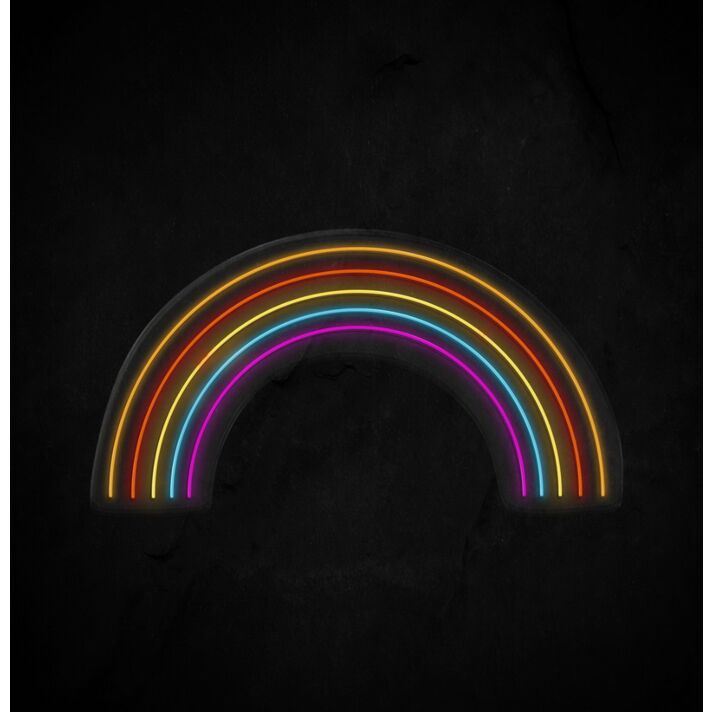 Rainbow Neon Sign