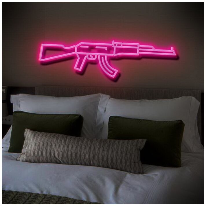 Ak 47 Neon Sign