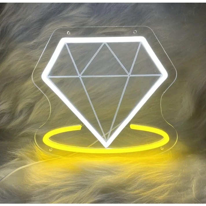 Diamond LED Neon Sign