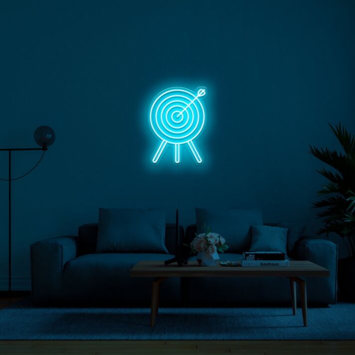 Bulls Eye Neon Sign