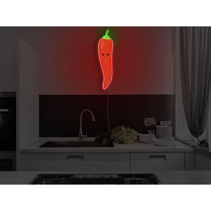 Chili Pepper Neon Sign
