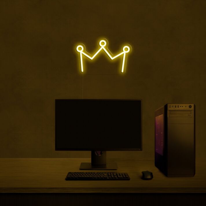 King Crown Neon Sign