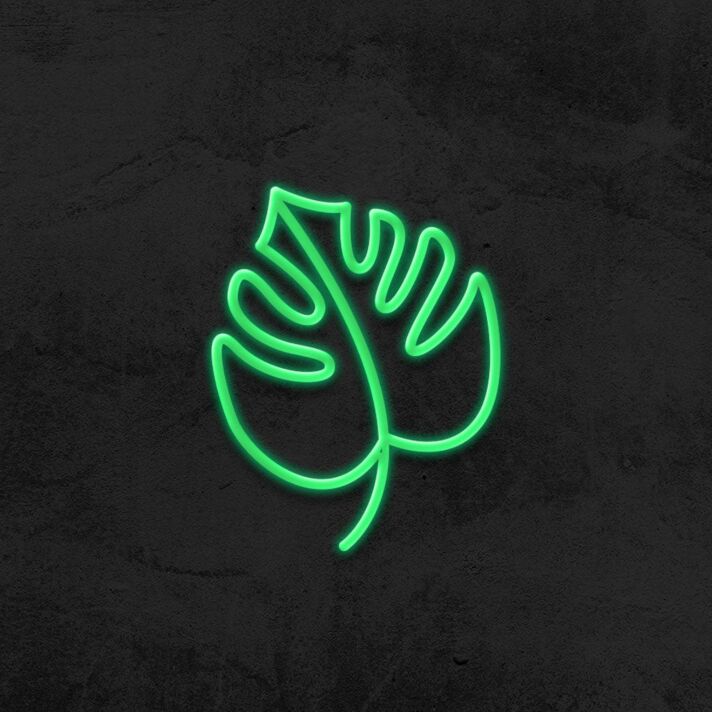 Palm Leaf Neon Sign