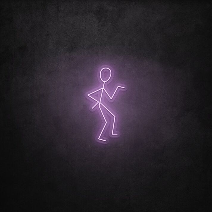 Dancing Stick Man LED Neon Sign