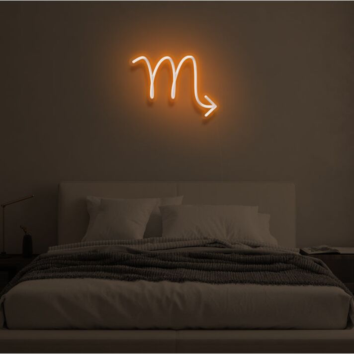 quot;SCORPIO" LED Neon Sign