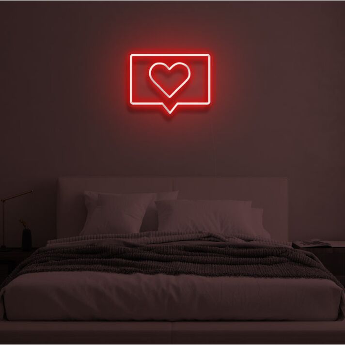 INSTAGRAM HEART" LED Neon Sign