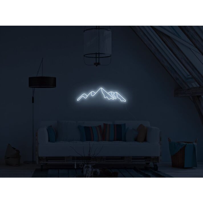 Mountain Skyline Neon Sign