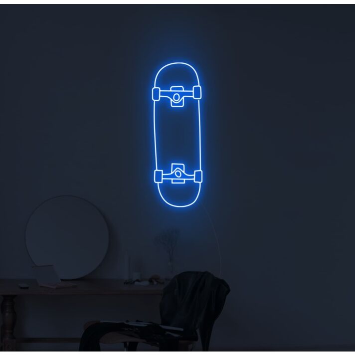 Skateboard Neon Sign