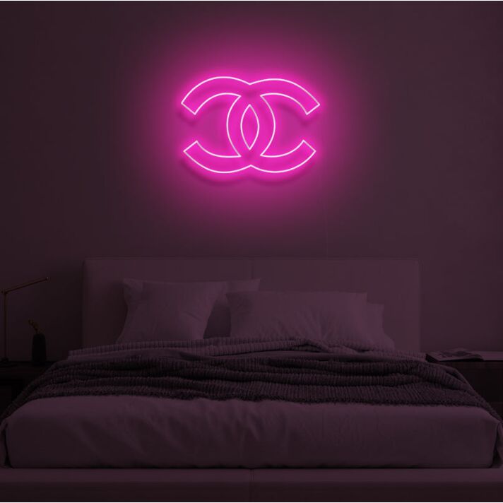 CC" LED Neon Sign