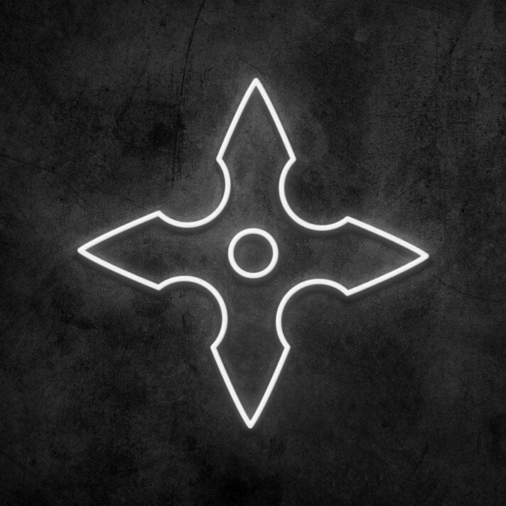 Shuriken Neon Sign