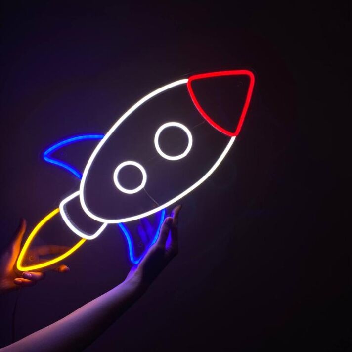 Rocket – Led Neon Sign