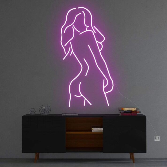 'Beauty Pose' Neon Sign