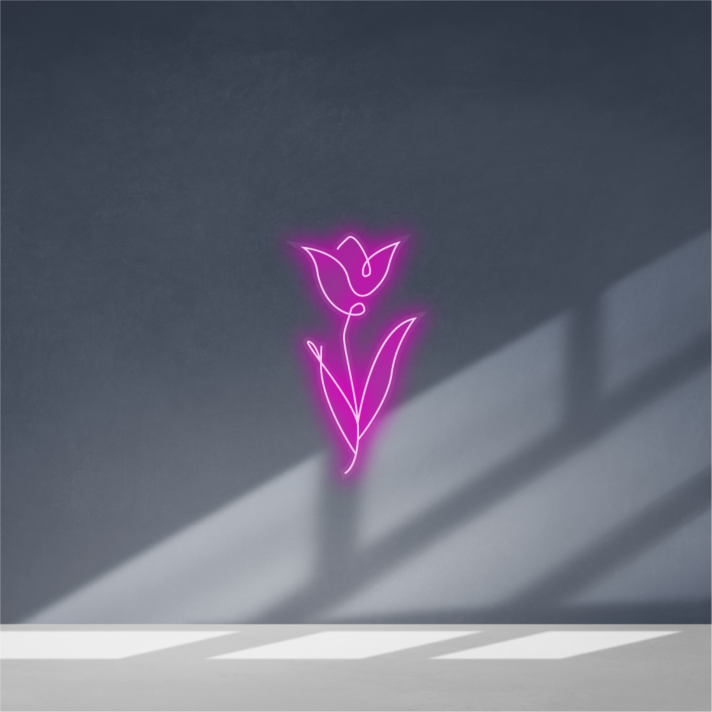 Neon Rose Signs