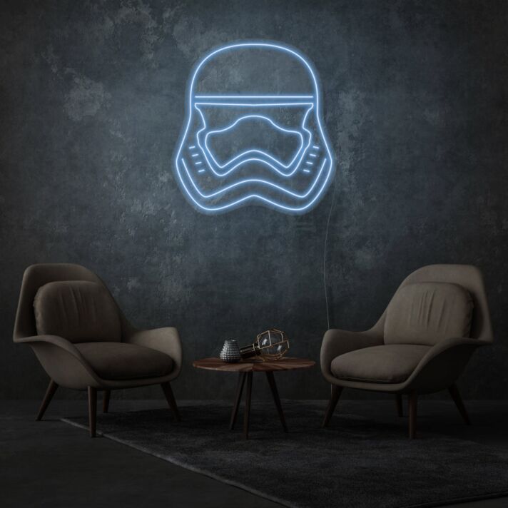 Stormtrooper's Head LED Neon Sign